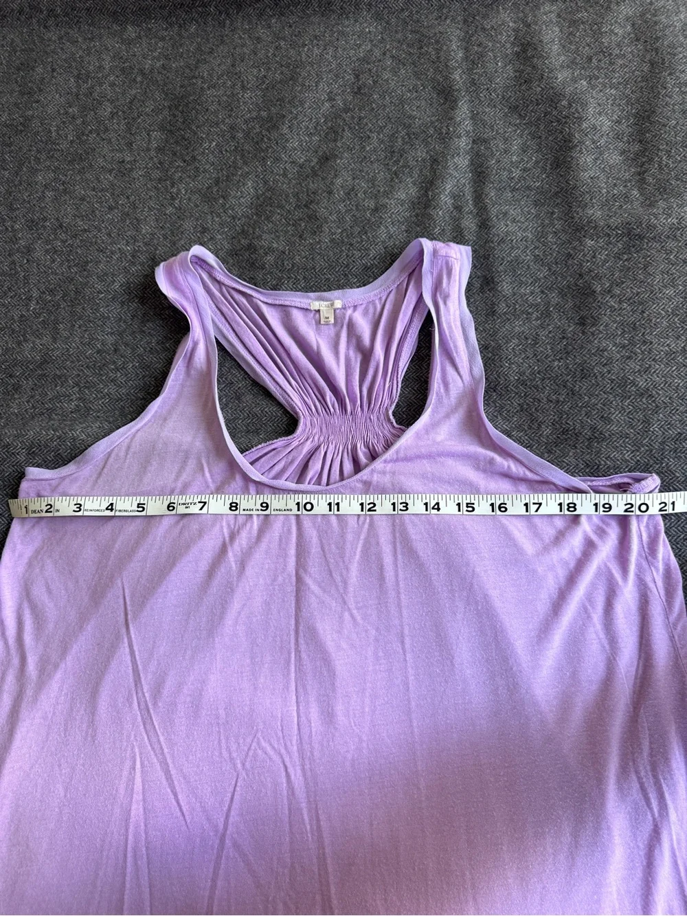 Jcrew Lot of 3 Tank Tops - Lavender, Gray, Navy